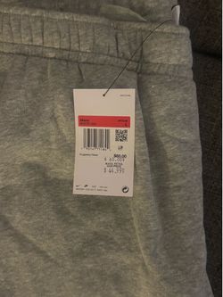 Nike Sportswear Club Fleece Joggers Men’s Large Gray NEW With Tags