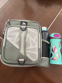 Lunch box with two containers, used, great condition