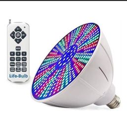 Life-Bulb 120V Color LED Pool Lights for Inground Pool, Pool Light Bulb, Fits Hayward & Pentair LED Pool Lighting & Other E26 Screw in Types, RGB