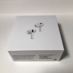 Apple AirPods Pro 2nd Generation With MagSafe Wireless Charging case -white 