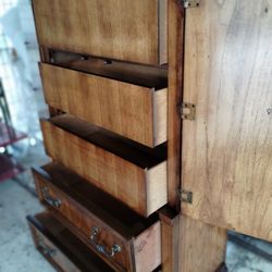 5 drawer dresser armoire - $100 