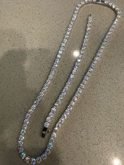 VVS1 D color s925 Moissanite tennis set