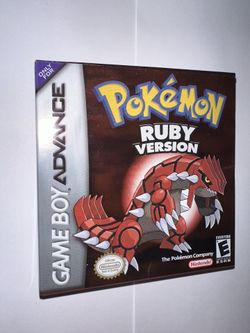 Pokémon Ruby for GameBoy Advance