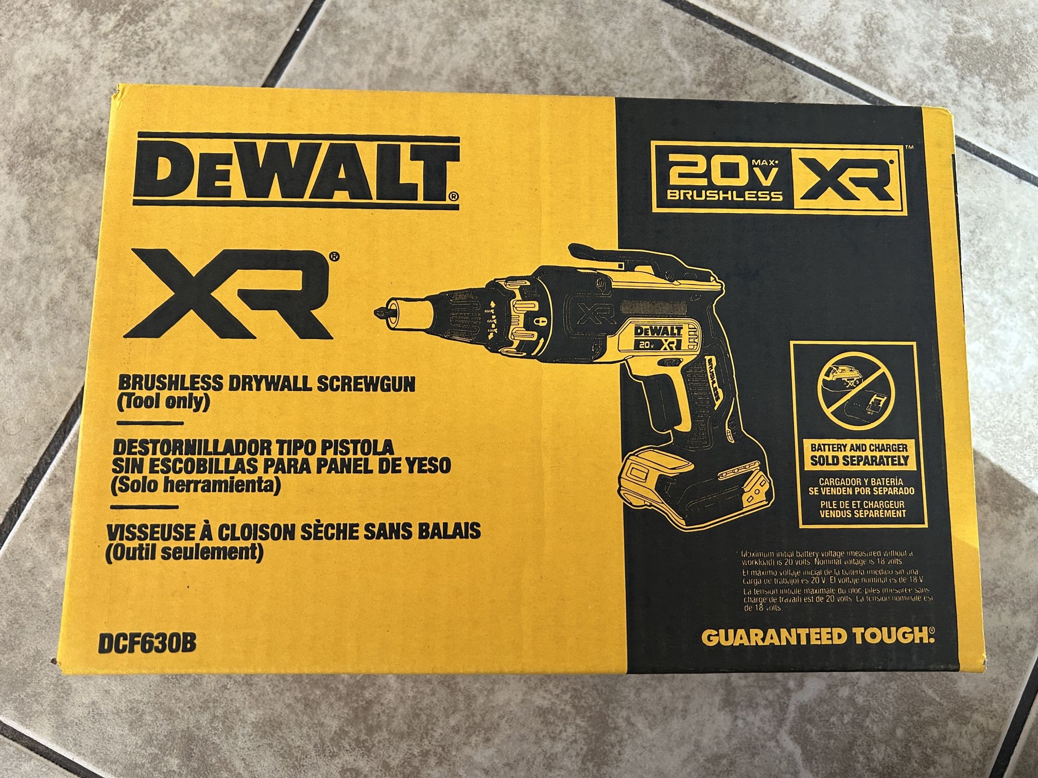 Dewalt Brushless Drywall Screw Gun  ONLY