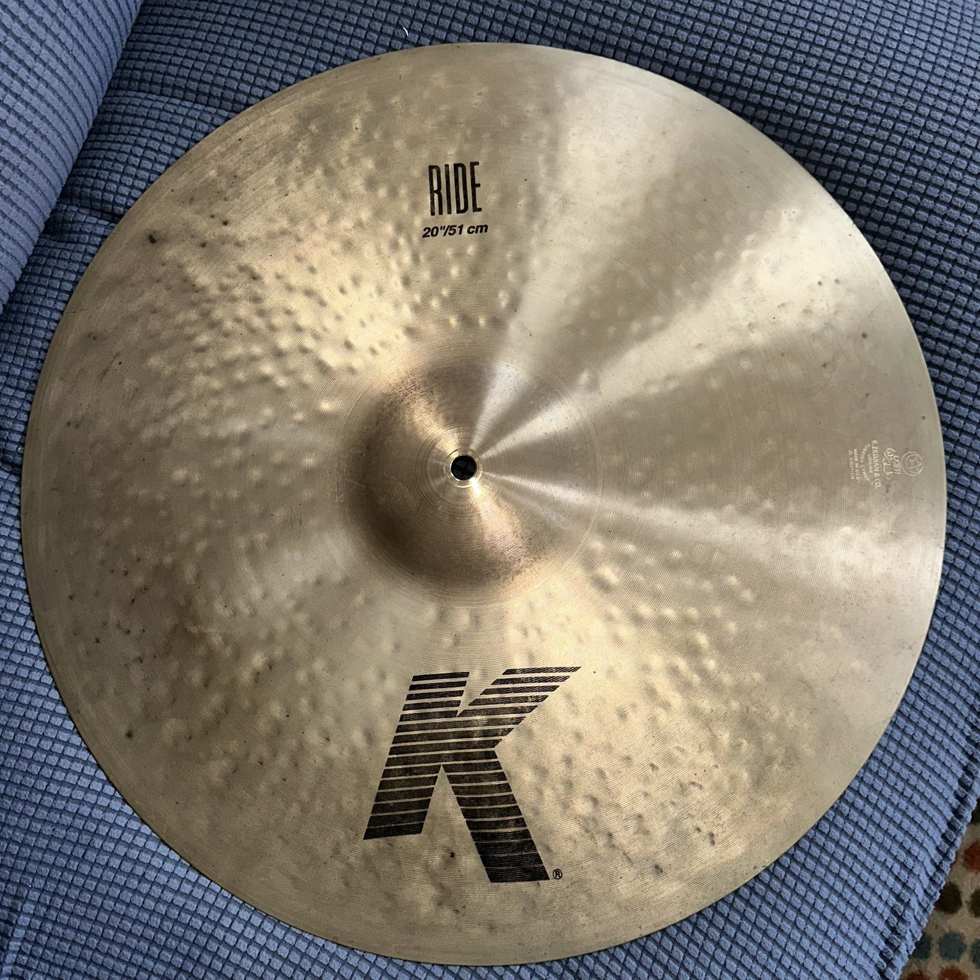 20” Zildjian K Ride Cymbal