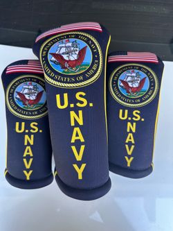 U.S. Navy golf club covers