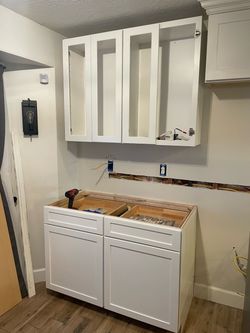Cabinet shelves