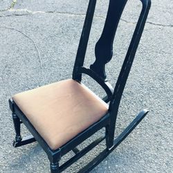 Antique children's rocking chair 