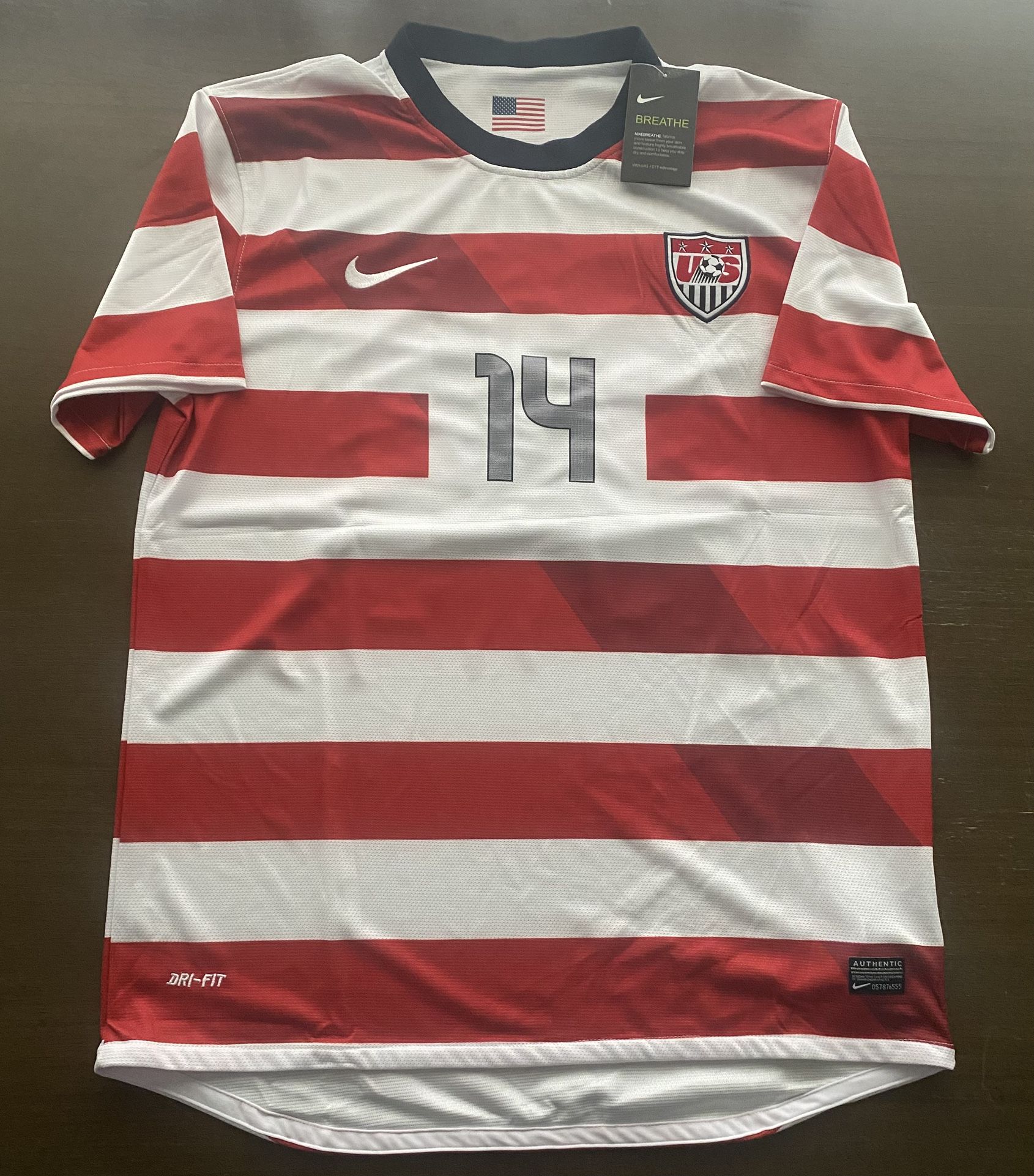 Abby Wambach USMNT USA Soccer Nike Jersey NWT 2012 Waldo Men XL Extra Large MLS