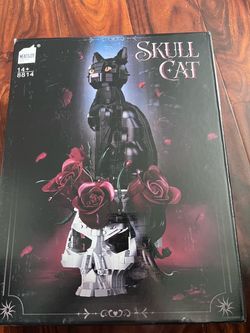 Mentojoy Skull Cat Building Block Set 8814