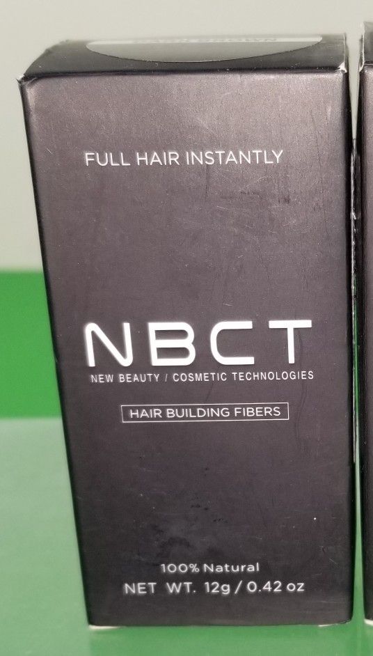 NBCT Hair Building Fibers For Bald Spot Thinning Hairline Hair Loss - Dark Brown