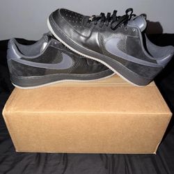 2008 NIKE AIR FORCE 107 BLACK-ANTHRACITE-BLACK SZ 14 "RARE” 