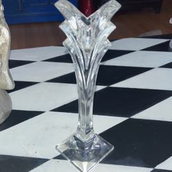 Mikasa Crystal Deco Candlestick Holder