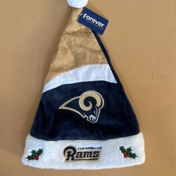 LA Ram Santa Hat