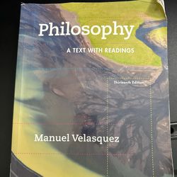 Philosophy Book 5th Edition By Manuel Velasquez