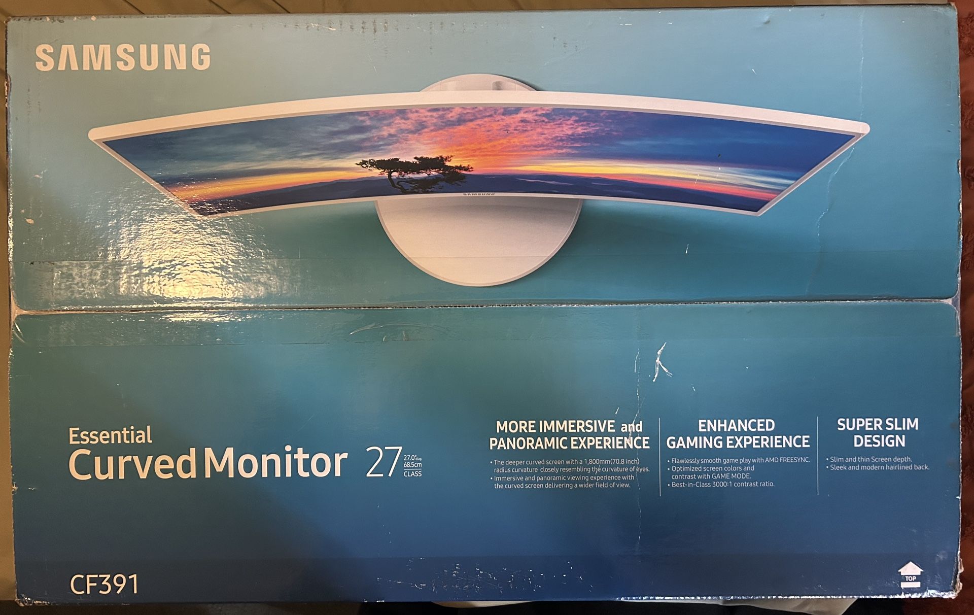 Two 27” Curved Gaming Monitors Both $175