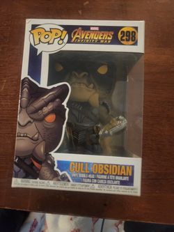 Cull Obsodian Avengers Funko Pop