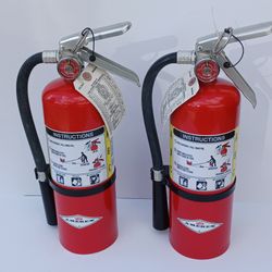 EXTINGUISHER  5  AVAILABLE  IN GOOD  CONDITION 
