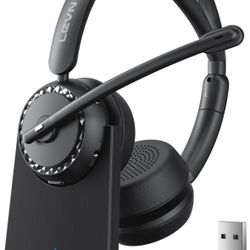 LEVN [2024 Upgraded] Wireless Headset