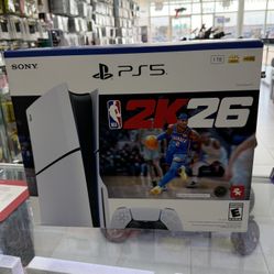 PlayStation 5 Disc NBA 2K26 Bundle 1TB! Finance For $50 Down Payment!!