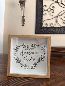 Honeymoon Fund Shadow Box Frame