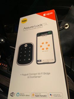 Yale assure lock SL -KEY FREE TOUCH SCREEN DEADBOLT LOCK**