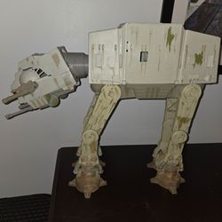 Vintage 1997 Star Wars Kenner POTF Electronic Imperial AT-AT Walker - WORKING!