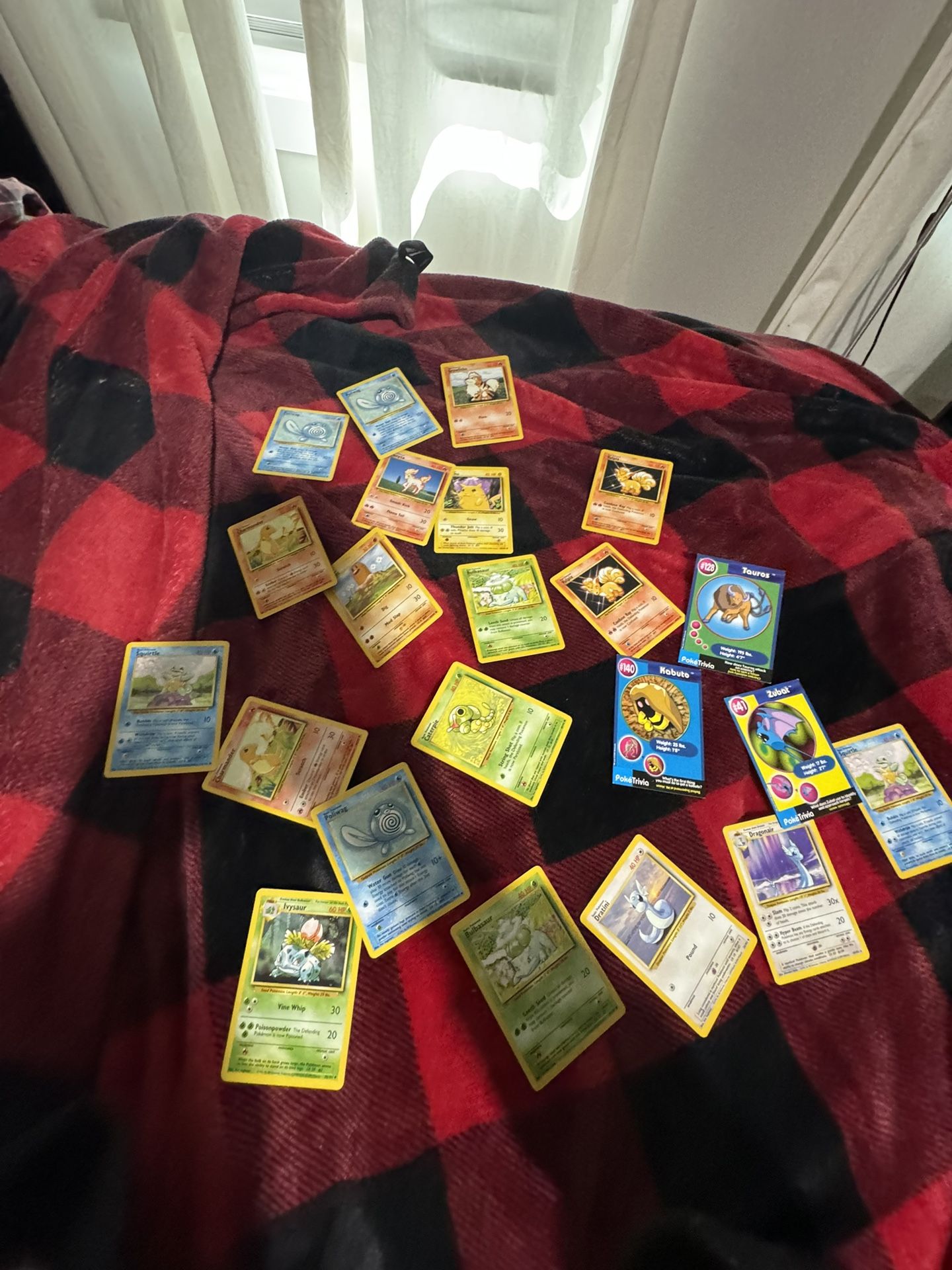 Pokemon Cards With Book And Some 1996 Cards 