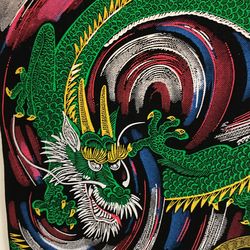 Dragon And Tiger Wall Scroll