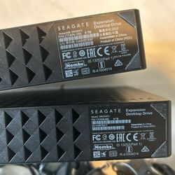 8 TB Seagate Expansion Drives (2) MINT