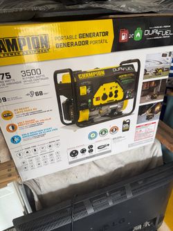 Champion dual fuel portable generator