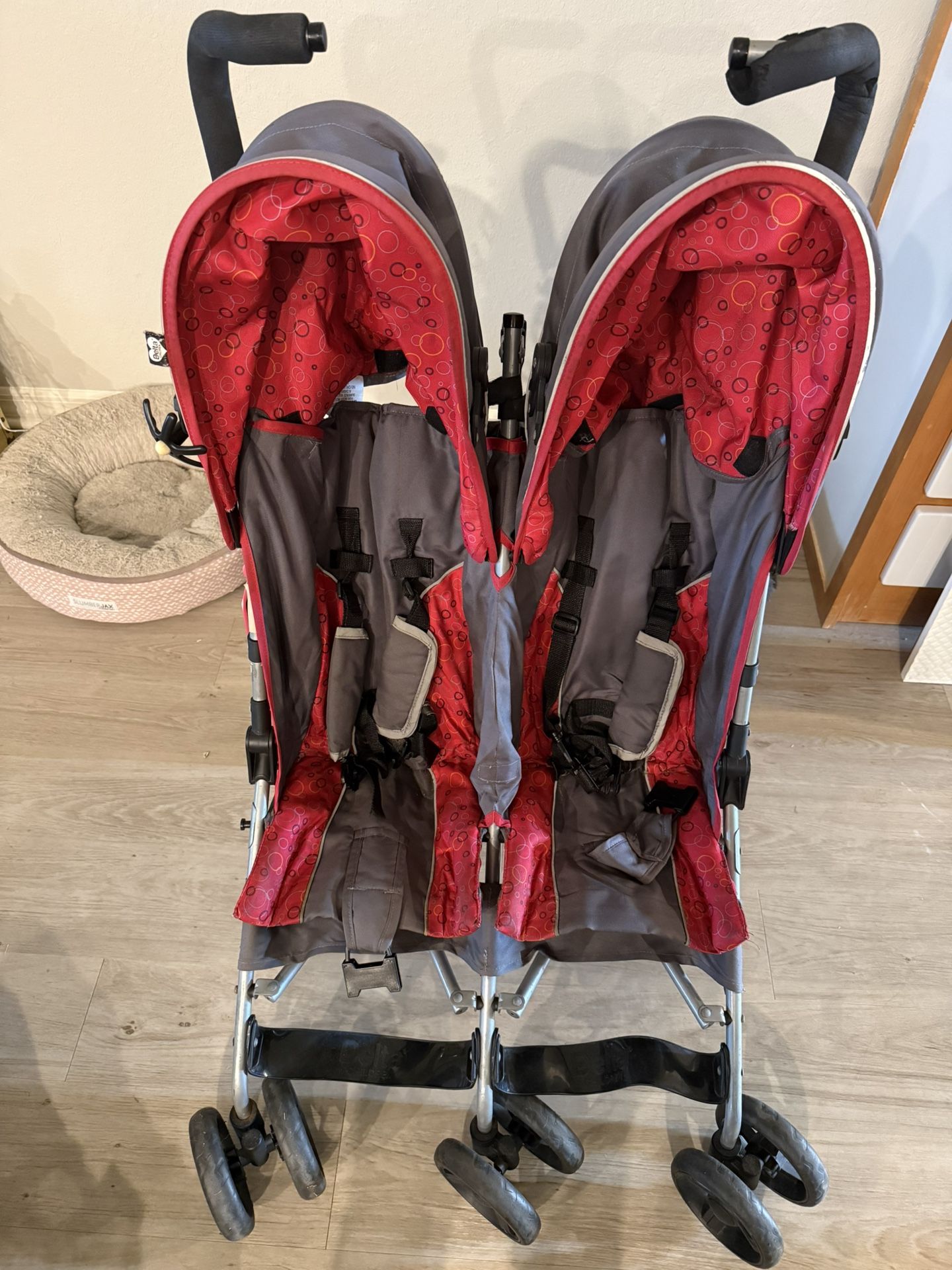 Double Folding Stroller 