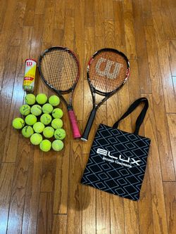 Tennis Racket’s and Balls