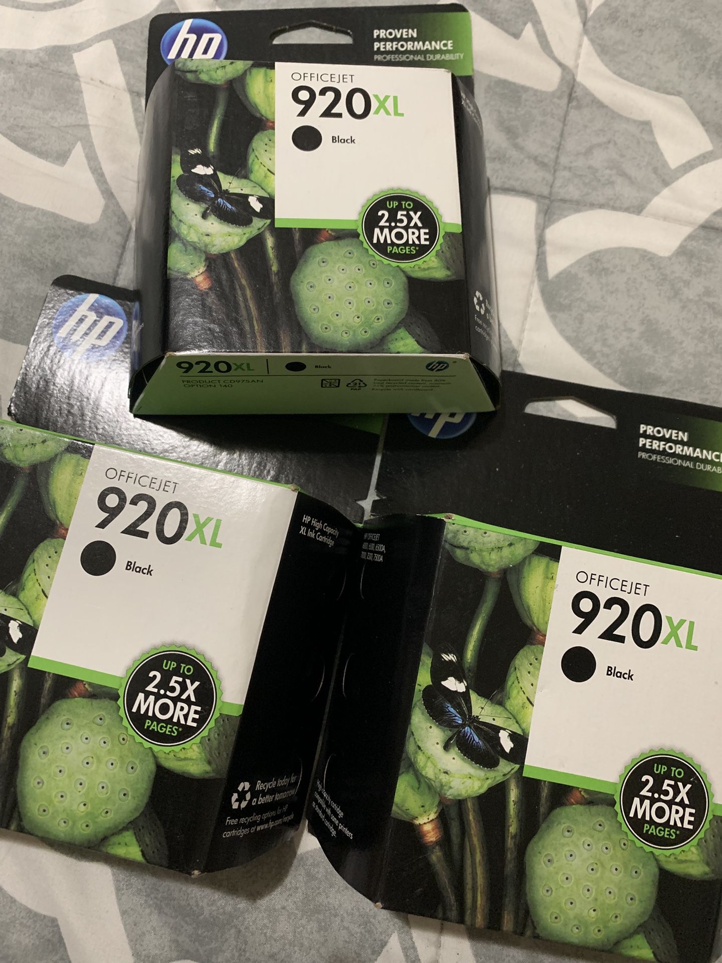 Hp 920 XL black Cartridges