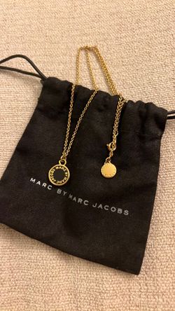 Y2K Vintage Marc by Marc Jacobs Gold Logo Necklace