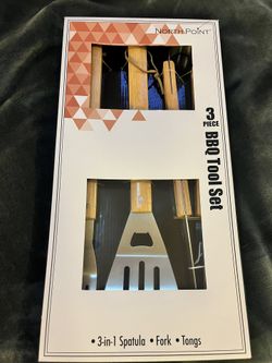 3 Pc BBQ Tool Utensils