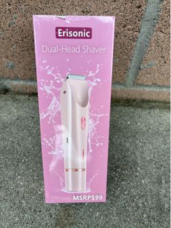 Erisonic Dual Head Woman’s Pink Hair Trimmer. New In Box