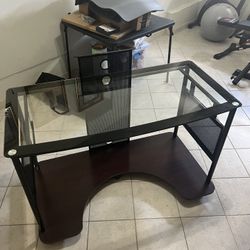 Glass Desk