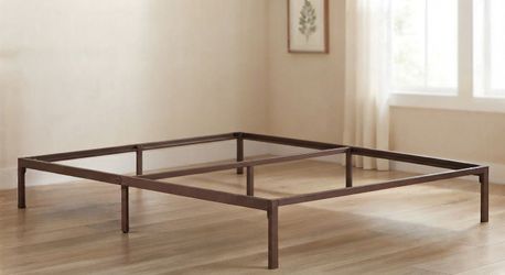 Metal Platform Bed Frame Bronze Finish