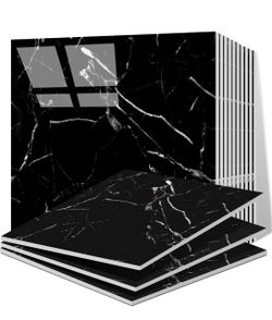 20pcs Peel and Stick Backsplash Tile,12"x12" Self Adhesive Marble Tile for Wall, PVC Waterproof Shower Wall Panels, Back Splash Stick on Tiles for Kit