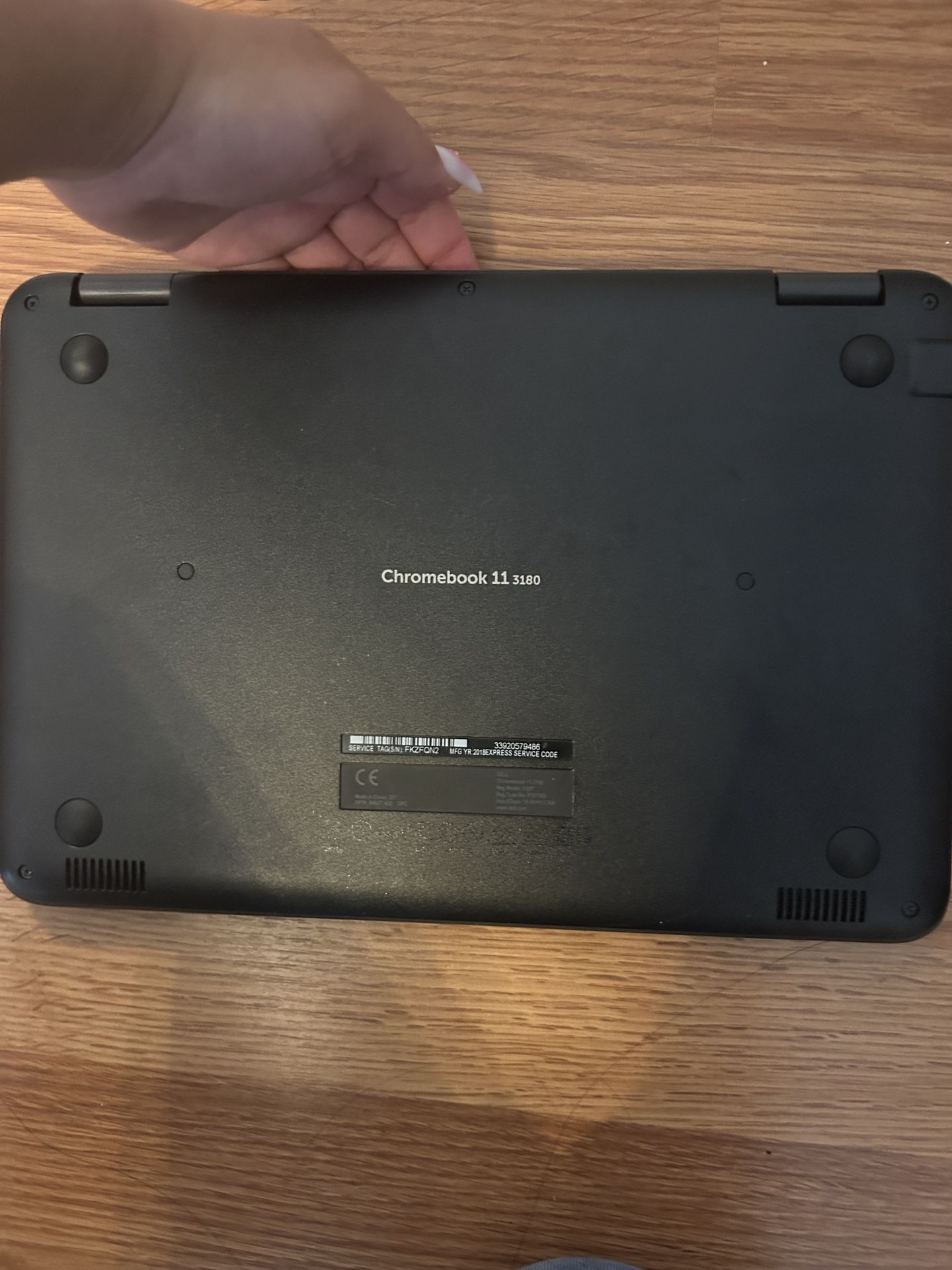 Dell Chromebook W/charger