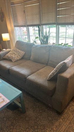 Couch and loveseat