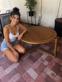 Beautiful Teak Outdoor Coffee Table