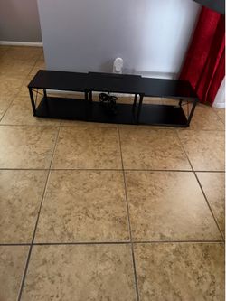 Floating tv stand