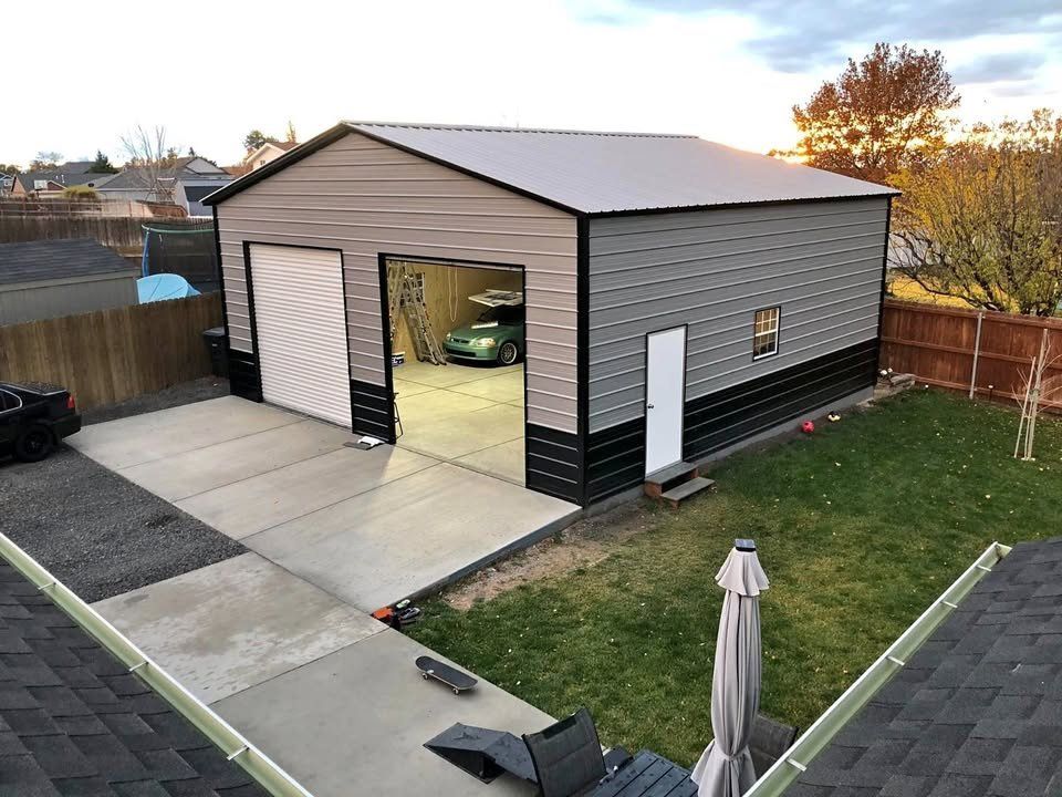 Metal Garage Carport Barn