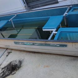 SKIFF coleman CRAWDAD  BOAT