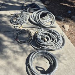 Electric wire flexing conduit