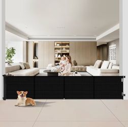 New In Box! Miumoon (200”x37”) Retractable Baby / Dog Gate $50 (#1341)