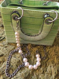 Lime Green Small Bag.