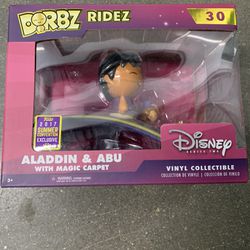 Funko Dorbz Ridez Aladdin’s And Abu With Magic Carpet 